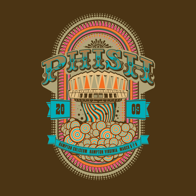 Phish_Various Tour Merchandise — Phyx Design